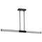 Nuvo Kingsport, 44 Inch LED Island Pendant, Matte Black, Acrylic Lens 62/2132 - alternate 1